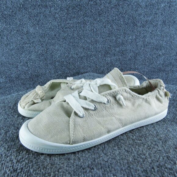 ROXY Women's Libbie Sneaker Gray Textile Size 10M‎ Gently Used 2025 - Picture 1 of 6